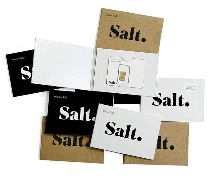 瑞士Orange电信更名“Salt”并启用新品牌形象