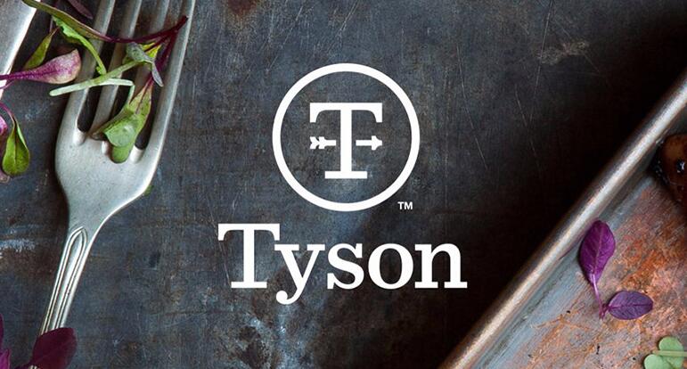 跨国食品公司泰森食品（Tyson Foods）更换新品牌VI设计