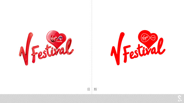 深圳VI设计分享之英国维珍音乐节（V Festival）新LOGO