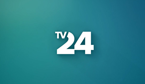 深圳VI设计分享之瑞士全新电视频道TV24新标志