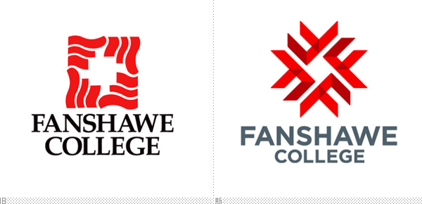 深圳VI设计分享之加拿大范莎学院Fanshawe College启用新标志