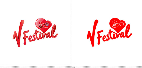 深圳VI设计分享之英国维珍音乐节（V Festival）新LOGO