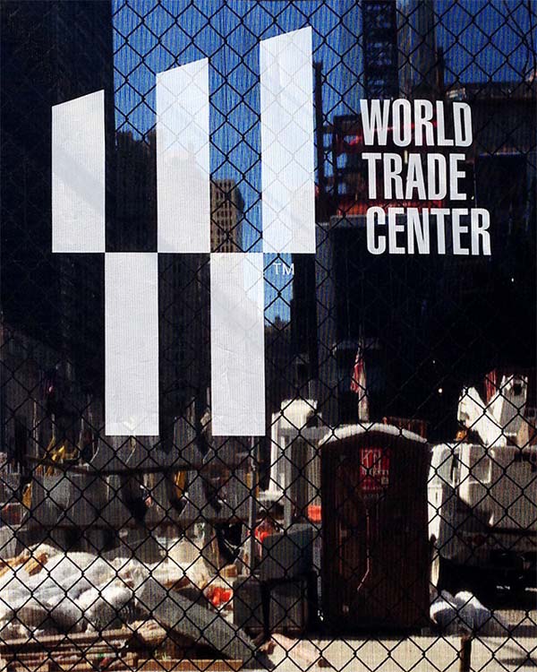 深圳VI设计分享之美国世贸中心（World Trade Center）新LOGO