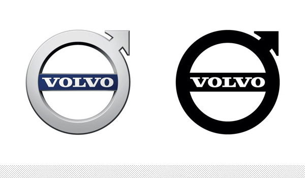 深圳VI设计分享之沃尔沃（Volvo）新LOGO