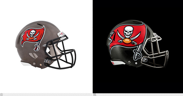 深圳VI设计分享之坦帕湾海盗（Tampa Bay Buccaneers）启用新LOGO