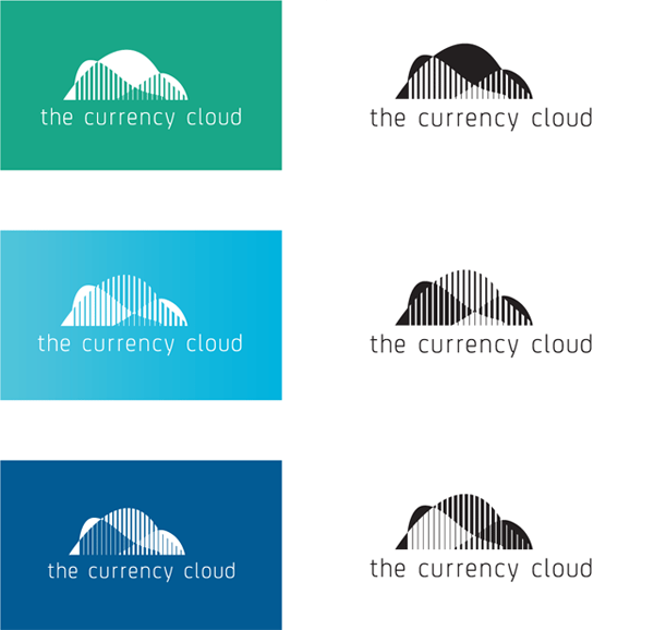 深圳VI设计分享之外汇服务企业The Currency Cloud新LOGO