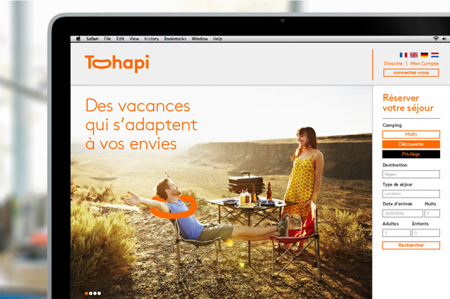 法国全新的露营服务品牌“Tohapi”品牌形象设计----深圳品牌设计