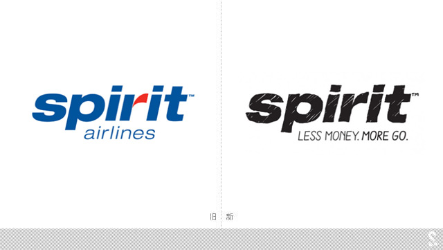 美国精神航空公司（Spirit Airlines）新品牌形象设计----深圳品牌设计