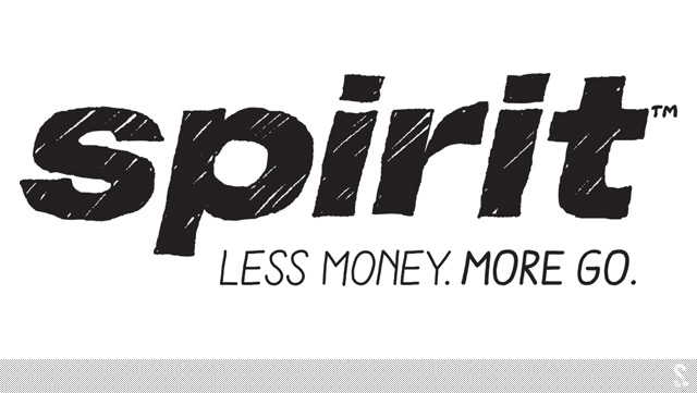 美国精神航空公司（Spirit Airlines）新品牌形象设计----深圳品牌设计