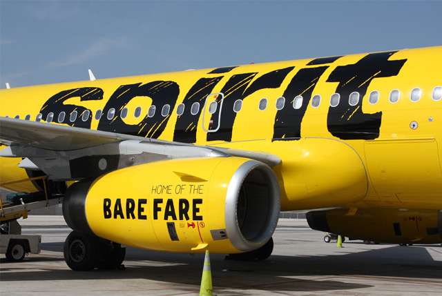 美国精神航空公司（Spirit Airlines）新品牌形象设计----深圳品牌设计