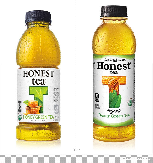 诚实茶（Honest Tea）推出新品牌和新包装----深圳品牌设计