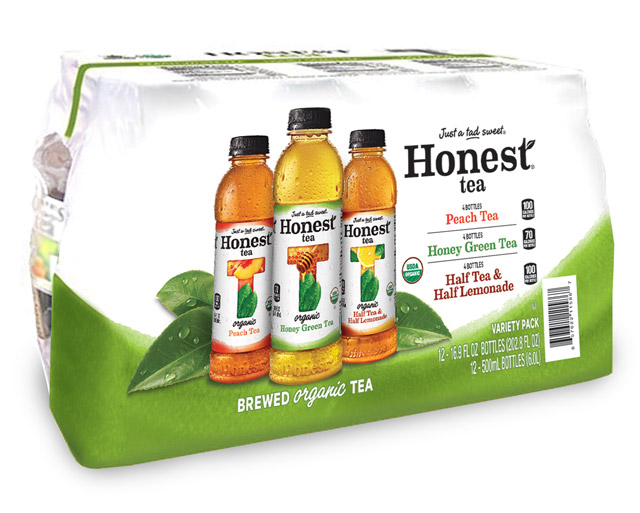 诚实茶（Honest Tea）推出新品牌和新包装----深圳品牌设计