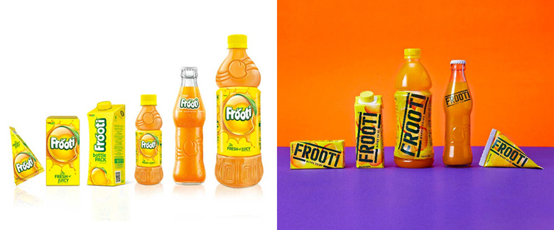 Frooti 芒果汁品牌设计