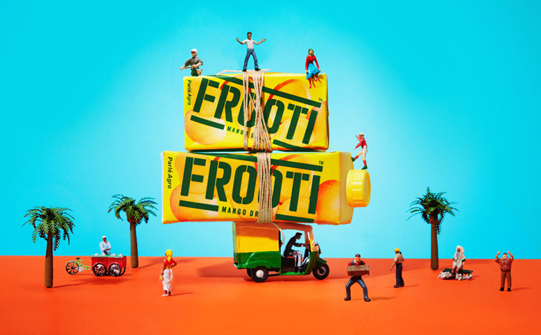 Frooti 芒果汁品牌设计