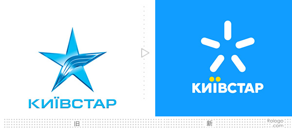 乌克兰移动运营商Kyivstar启用新LOGO-深圳品牌设计